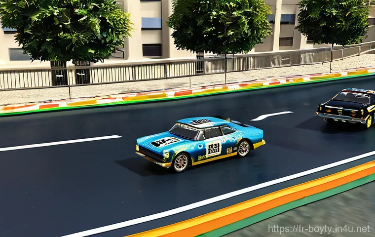 미니카 활용 이벤트 아이디어 - **Prompt: Miniature Car Customization Workshop**
    A bustling and creative workshop scene where pe...